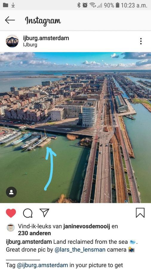 ホテル Euphrate Houseboat アムステルダム エクステリア 写真